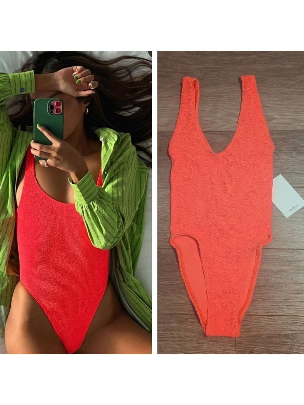 Bond-Eye Australia | Mara Crinkle One-piece Swimsuit In Granita